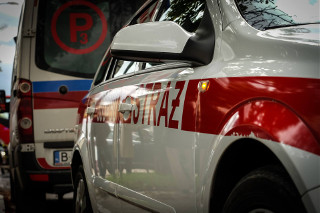 W pożarze ciągnika zginął mężczyzna