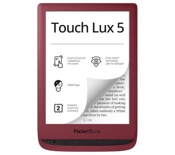 Pocketbook Touch Lux 5 (bordowy)