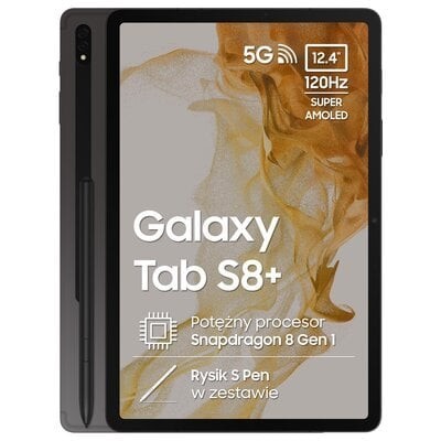Galaxy Tab S8+ SM-X806BZABEUE Tablet SAMSUNG