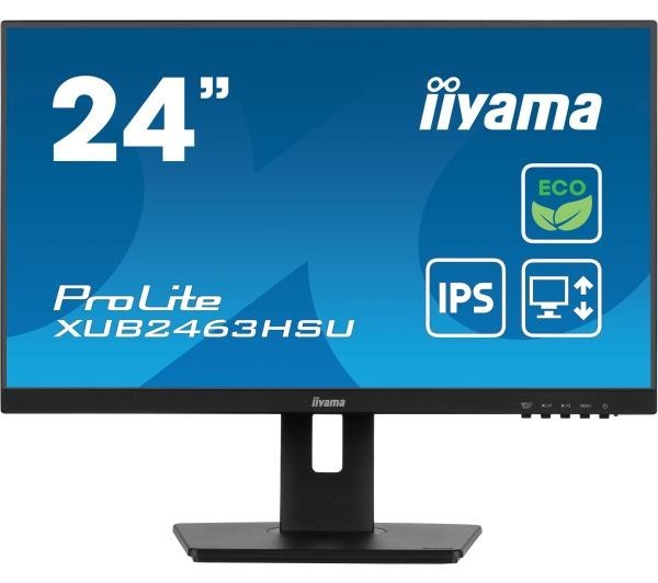 iiyama ProLite XUB2463HSU-B1 24" Full HD IPS 100Hz 3ms
