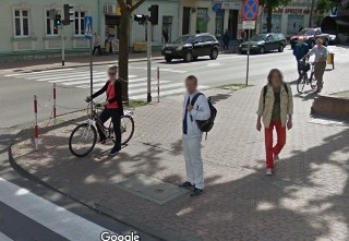 Mieszkańcy Zduńskiej Woli na Google Street View
