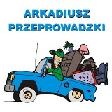 Logo firmy Arkadiusz Przeprowadzki Gdańsk. Magazynowanie