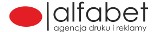 Logo firmy Agencja Druku i Reklamy ALFABET