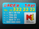 Logo firmy Taxi CAREX