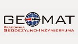 Logo firmy Pracownia Geodezyjno-Inżynieryjna GEOMAT Mateusz Szyszka