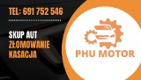 Logo firmy PHU MOTOR Skup Aut Głogów Złomowanie Samochodów Kasacja