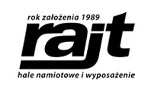 Logo firmy RAJT Hale Namiotowe i Wyposażenie