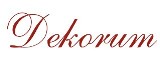 Logo firmy Dekorum - Sztukateria od 1947 r.