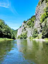 Logo firmy PRZYSTANPONTONOWA.PL - Spływ Dunajcem kajaki pontony rafting w Pieninach