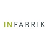 Logo firmy INFABRIK wielkogabarytowa lakiernia proszkowa, NAJWIĘKSZA malarnia w regionie