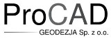 Logo firmy ProCAD Geodezja Sp. z o.o.