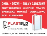 Logo firmy Plastbud Kościańska Fabryka Okien