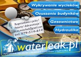Logo firmy WaterLeak.pl - wykrywanie wycieków | osuszanie budynków | hydraulika