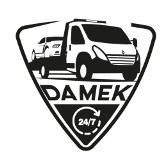 Logo firmy DAMEK 24/7 - Pomoc drogowa | Holowanie | Laweta