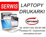 Logo firmy Serwis drukarek i naprawa laptopów Częstochowa Optima-md