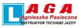 Logo firmy Aga Ośrodek Szkolenia Kierowców Agnieszka Pasieczna