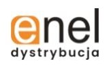 Logo firmy Enel - Dystrybucja Sp. z o.o.