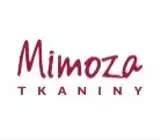 Logo firmy Mimoza. Sklep z Tkaninami