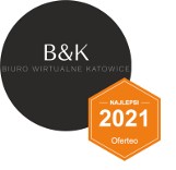 Logo firmy B&K Biuro Wirtualne Katowice