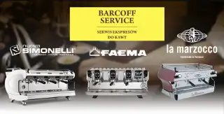 Logo firmy BARCOFF-SERVICE Serwis ekspresów do kawy Pruszków | Serwis Jura, Saeco Philips