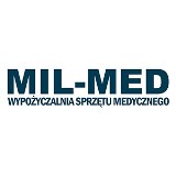 Logo firmy MIL-MED Wypożyczalnia Sprzętu Medycznego