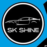 Logo firmy SK SHINE - Auto detailing - Myjnia samochodowa - Pranie Tapicerki