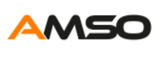 Logo firmy AMSO GDAŃSK