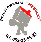 Logo firmy Bogatynia Przeprowadzki "MEBELKI" 