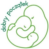 Logo firmy "Dobry Początek" - szkoła rodzenia, zajęcia dla dzieci, poradnie