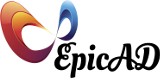 Logo firmy EpicAD - agencja reklamowa