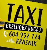 Logo firmy Taxi Kraśnik GKR Grzegorz Kucaj