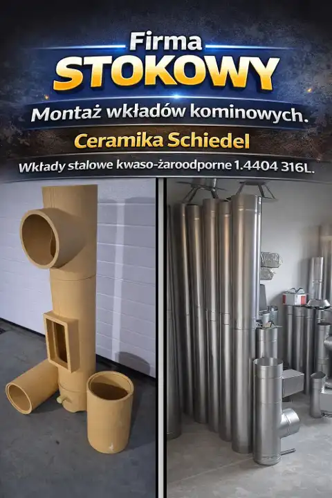 Kominy Stokowy Frezowanie Kominów I Montaż Wkładów Kominowych w Żywcu , Żywiec