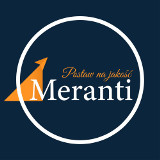 Logo firmy MERANTI - Drzwi Okna Bramy Rolety Roletki Piotrków Trybunalski