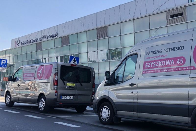 Parking Lotnisko Chopina Warszawa Okęcie Szyszkowa 45, Warszawa