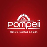 Logo firmy Pompeii Piece do pizzy opalane