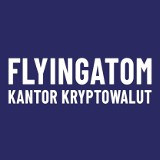 Logo firmy FlyingAtom - kantor kryptowalut - oddział Białystok