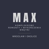 Logo firmy MAX - Remonty i Wykończenia Wrocław