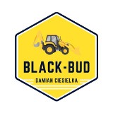 Logo firmy Black - Bud Damian Ciesielka - Usługi Koparko-Ładowarką Poznań - roboty ziemne, prace ziemne wielkopolska
