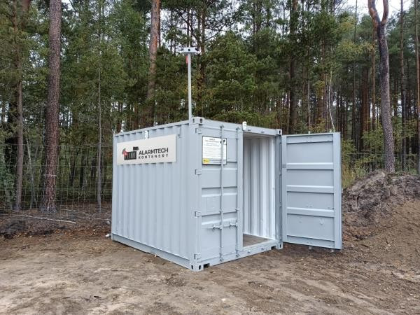 ALARMTECH Producent Kontenery Stalowe - Kontenery antywłamaniowe z monitoringiem, alarmem , Wykroty