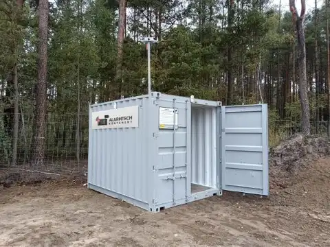 ALARMTECH Producent Kontenery Stalowe - Kontenery antywłamaniowe z monitoringiem, alarmem , Wykroty