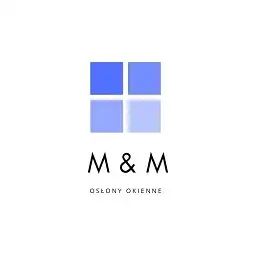 Logo firmy M&M osłoy okienne - Rolety, Rolety dzień i noc, Plisy, Moskitiery, Żaluzje – Rumia, Reda, Gdynia, Wejherowo i okolice