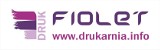 Logo firmy Drukarnia Fiolet