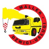 Logo firmy Usługi Dźwigowe Mallek - wynajem żurawi samojezdnych Świecie