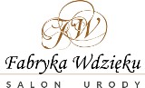 Logo firmy Fabryka Wdzięku salon kosmetyczny
