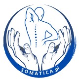 Logo firmy Somatica - fizjoterapia, powięziowa terapia manualna, hipnoza