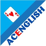 Logo firmy Ace English Ewa Hamera Trener Języka Angielskiego