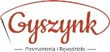 Logo firmy Gyszynk Pasmanteria i Rękodzieło