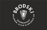 Logo firmy BRODSKI barbershop