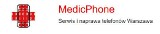 Logo firmy MedicPhone – naprawa i serwis laptopów