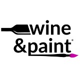 Logo firmy Malowanie przy winie Wine and Paint - pierwsze w Polsce